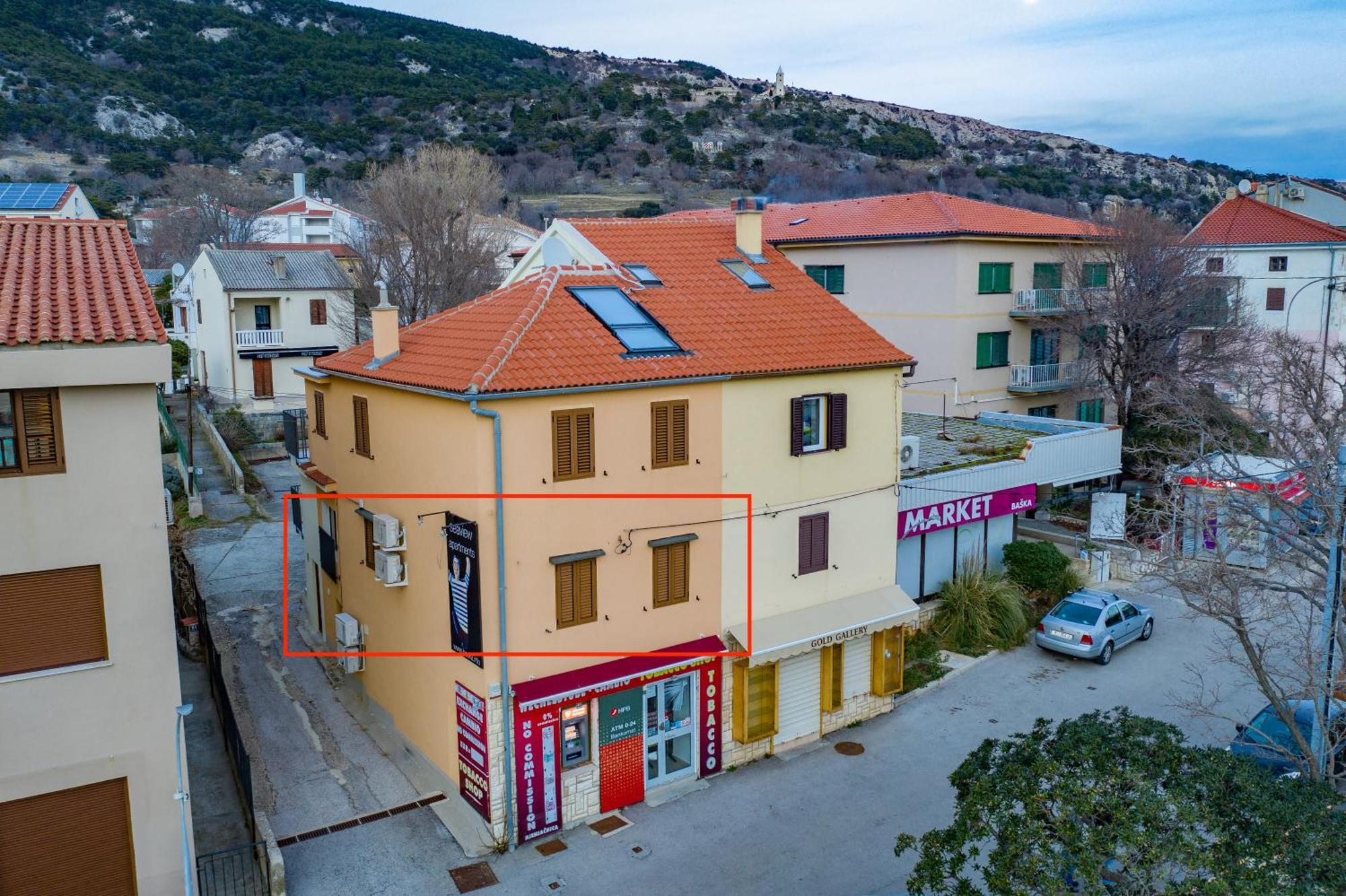 Seaview Apartments Baska Номер фото